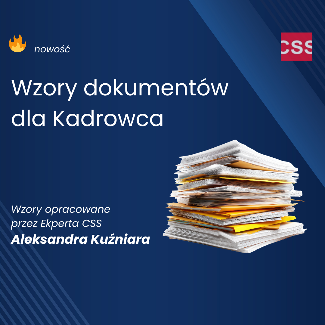 Wzory dokumentów dla kadrowca